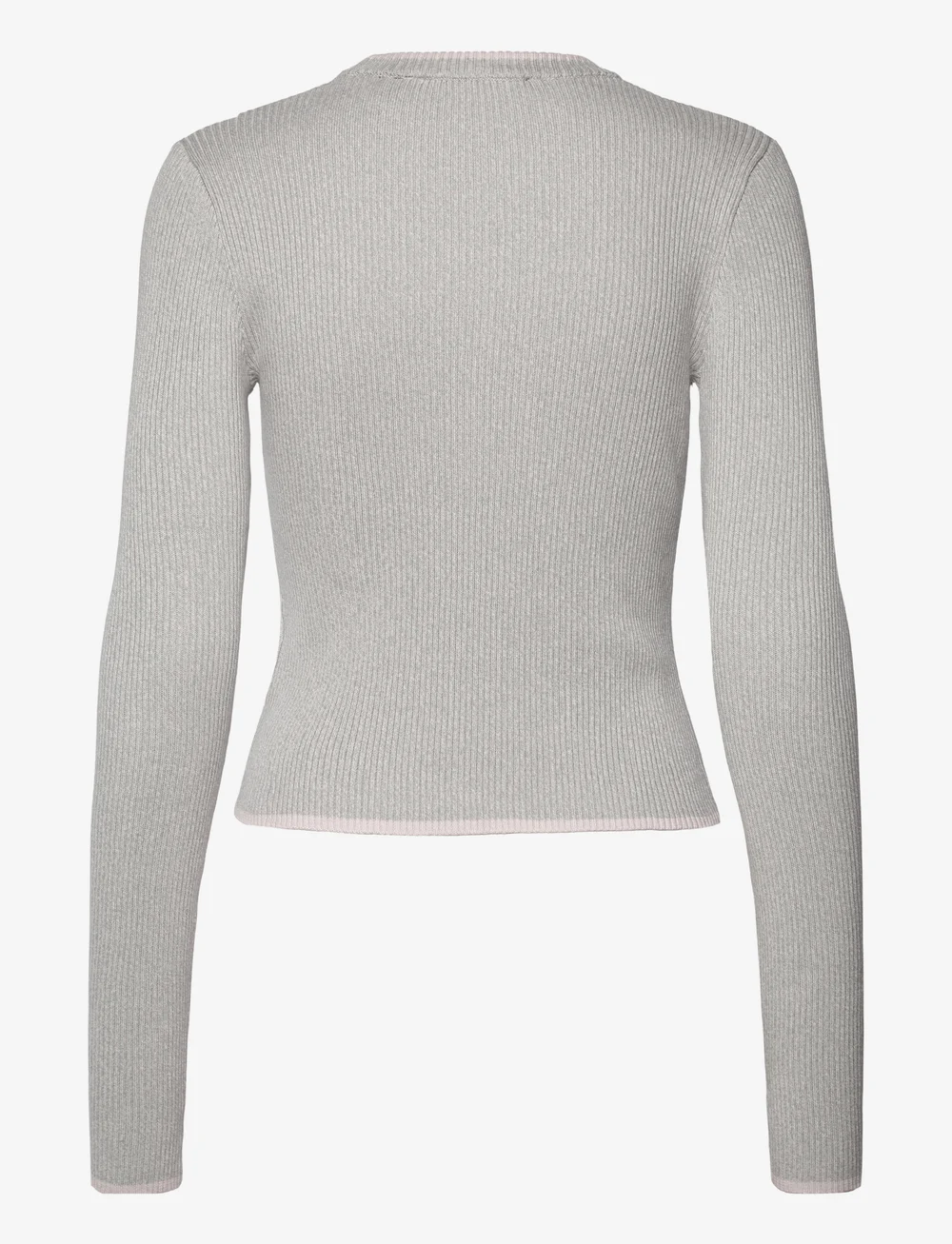 ROTATE Birger Christensen - Fine Rib Cardigan - cardigans - sterling blue comb. - 2