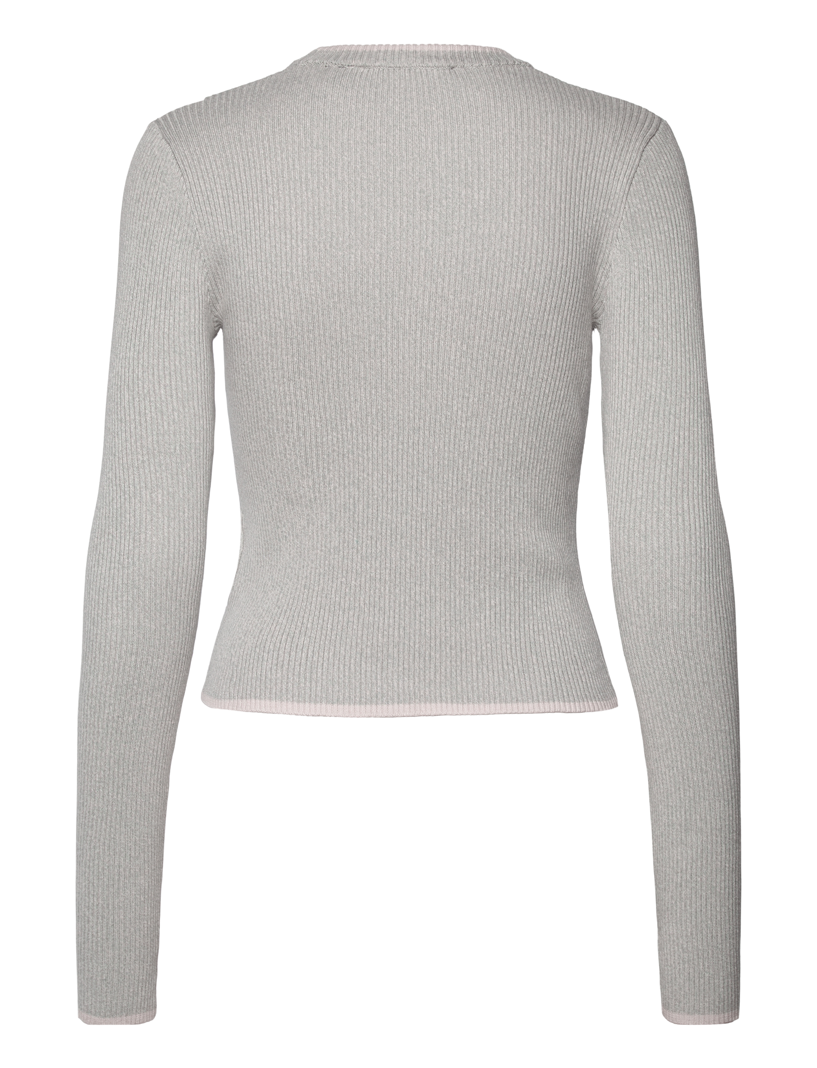 ROTATE Birger Christensen - Fine Rib Cardigan - sterling blue comb. - 2