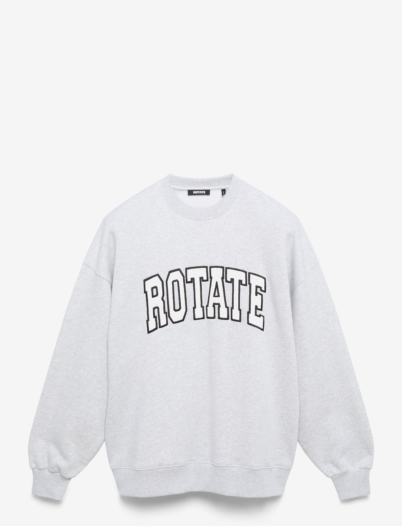 ROTATE Birger Christensen - HEAVY SWEAT CREWNECK - sweatshirts & hoodies - light grey melange - 2