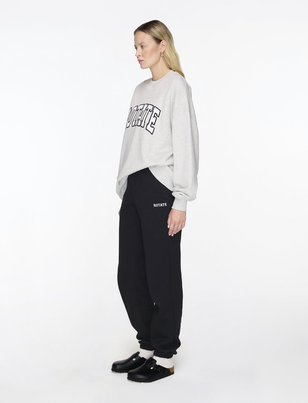ROTATE Birger Christensen - HEAVY SWEATPANTS - muotitrendit - black - 3