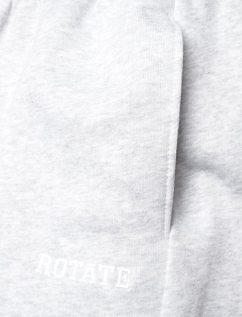 ROTATE Birger Christensen - HEAVY SWEATPANTS - modetrends - light grey melange - 4