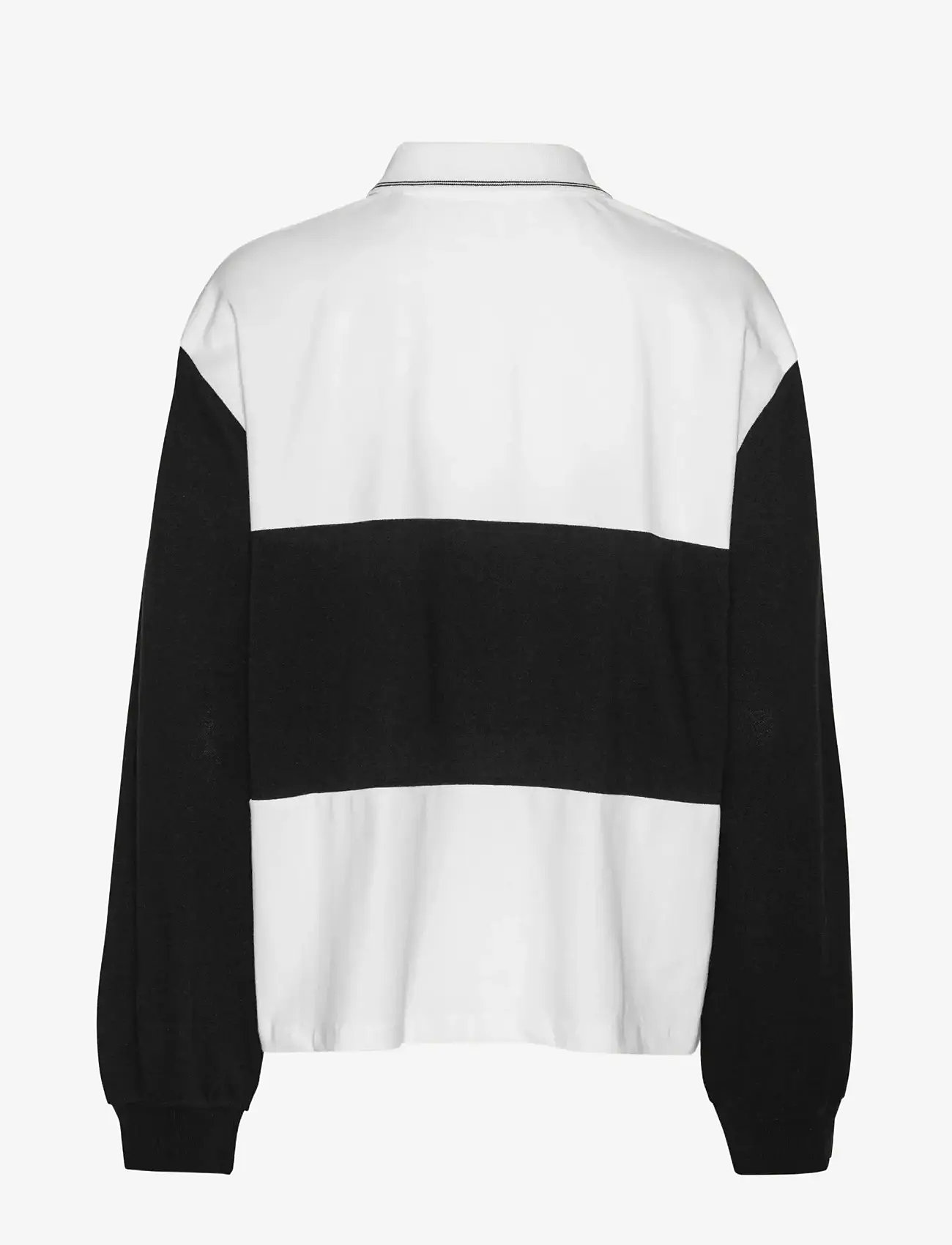 ROTATE Birger Christensen - PIQUE LONGSLEEVE POLO - bright white - 1