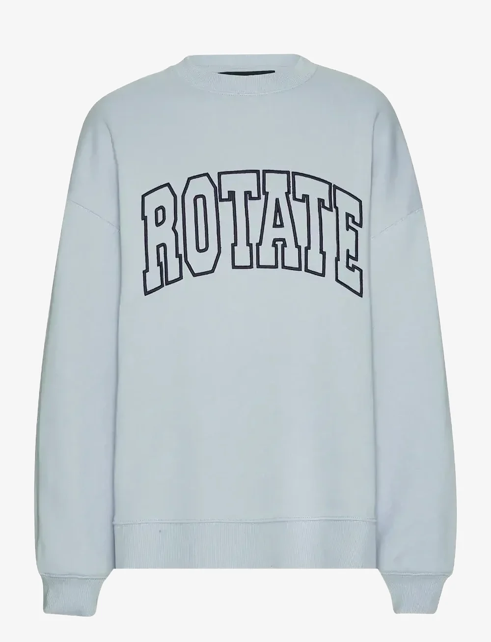 ROTATE Birger Christensen - HEAVY SWEAT CREWNECK - sweatshirts & hoodies - baby blue - 1
