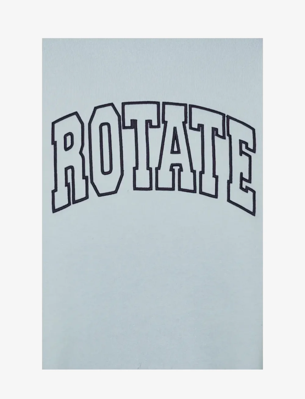 ROTATE Birger Christensen - HEAVY SWEAT CREWNECK - sweatshirts & hoodies - baby blue - 2