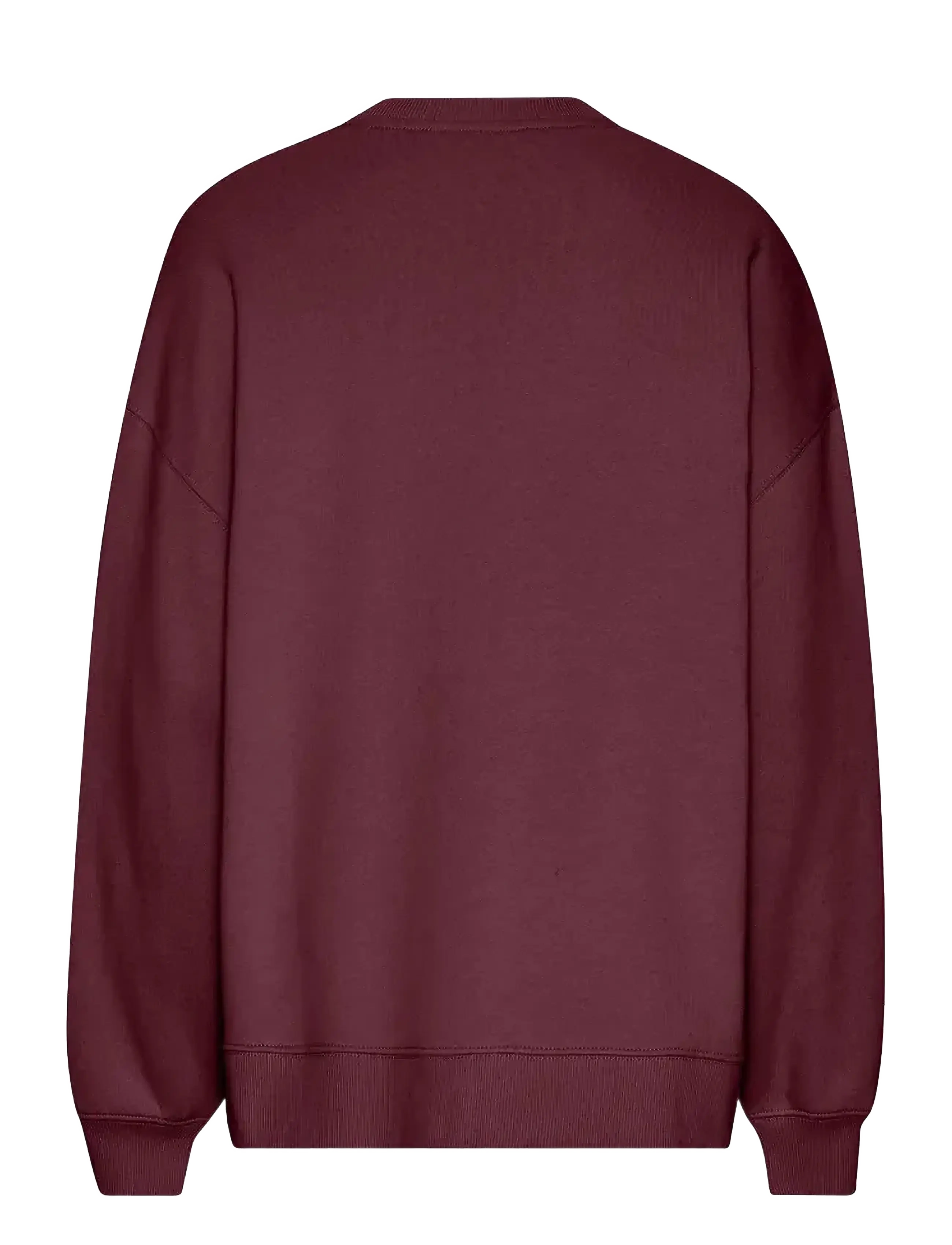 ROTATE Birger Christensen - HEAVY SWEAT CREWNECK - zinfandel - 2
