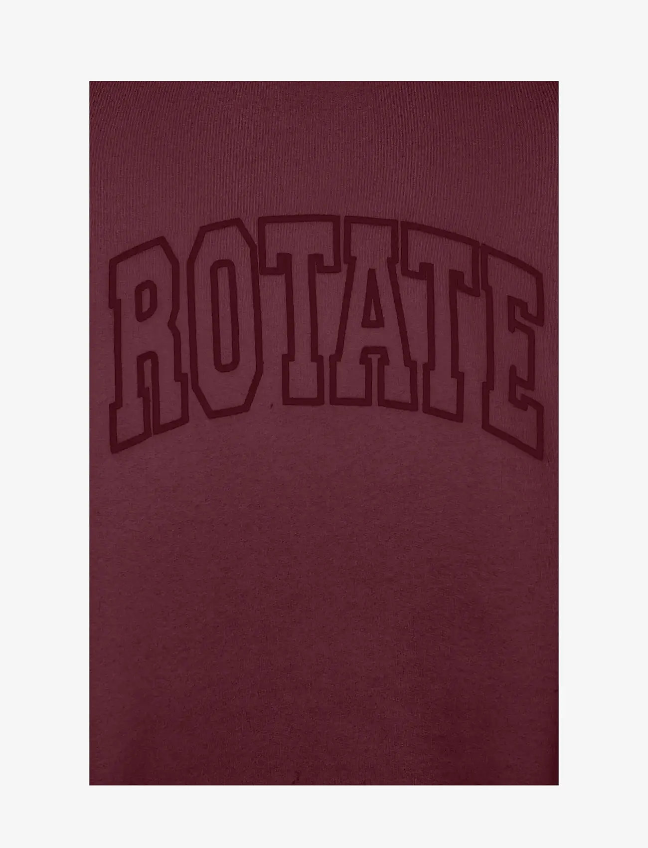 ROTATE Birger Christensen - HEAVY SWEAT CREWNECK - sweatshirts & hoodies - zinfandel - 3