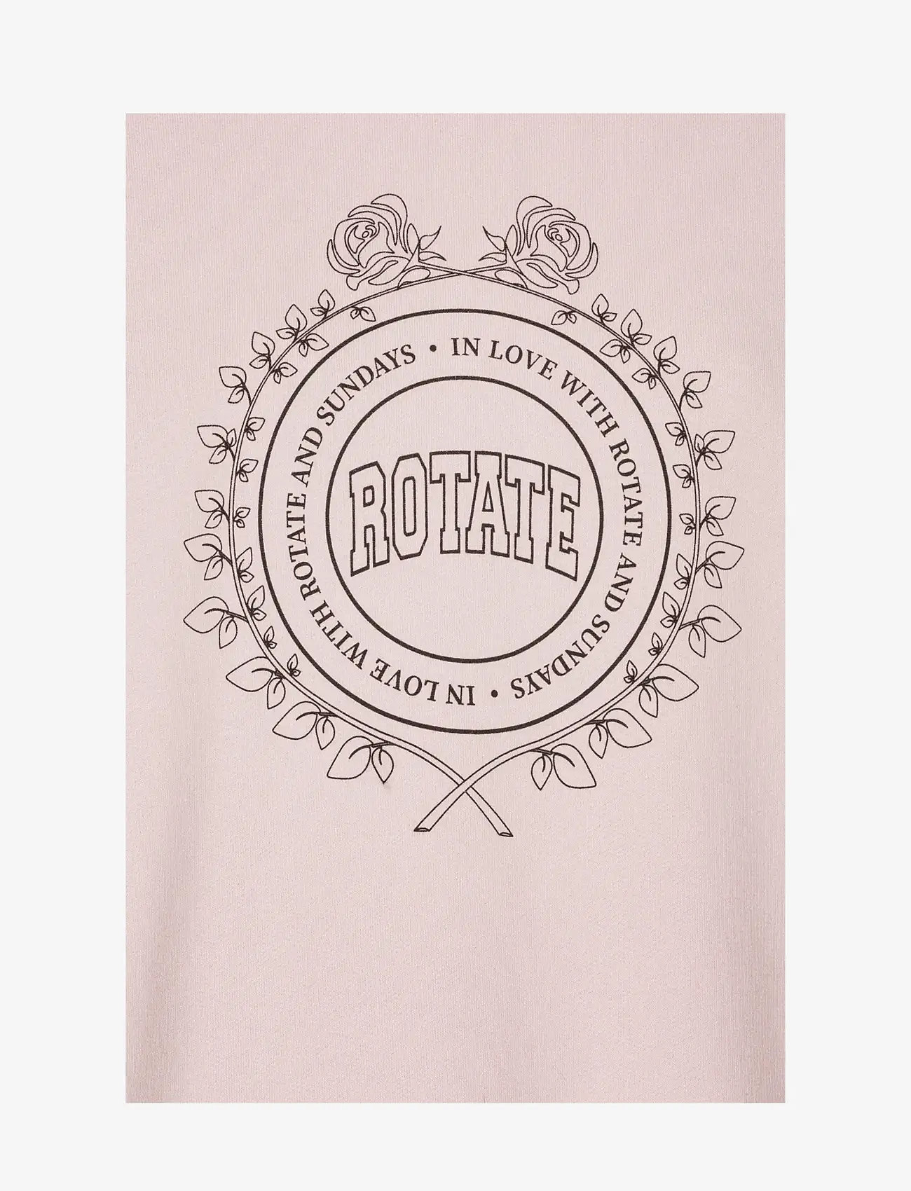 ROTATE Birger Christensen - HEAVY SWEAT CREWNECK - sweatshirts & hoodies - ballerina - 3