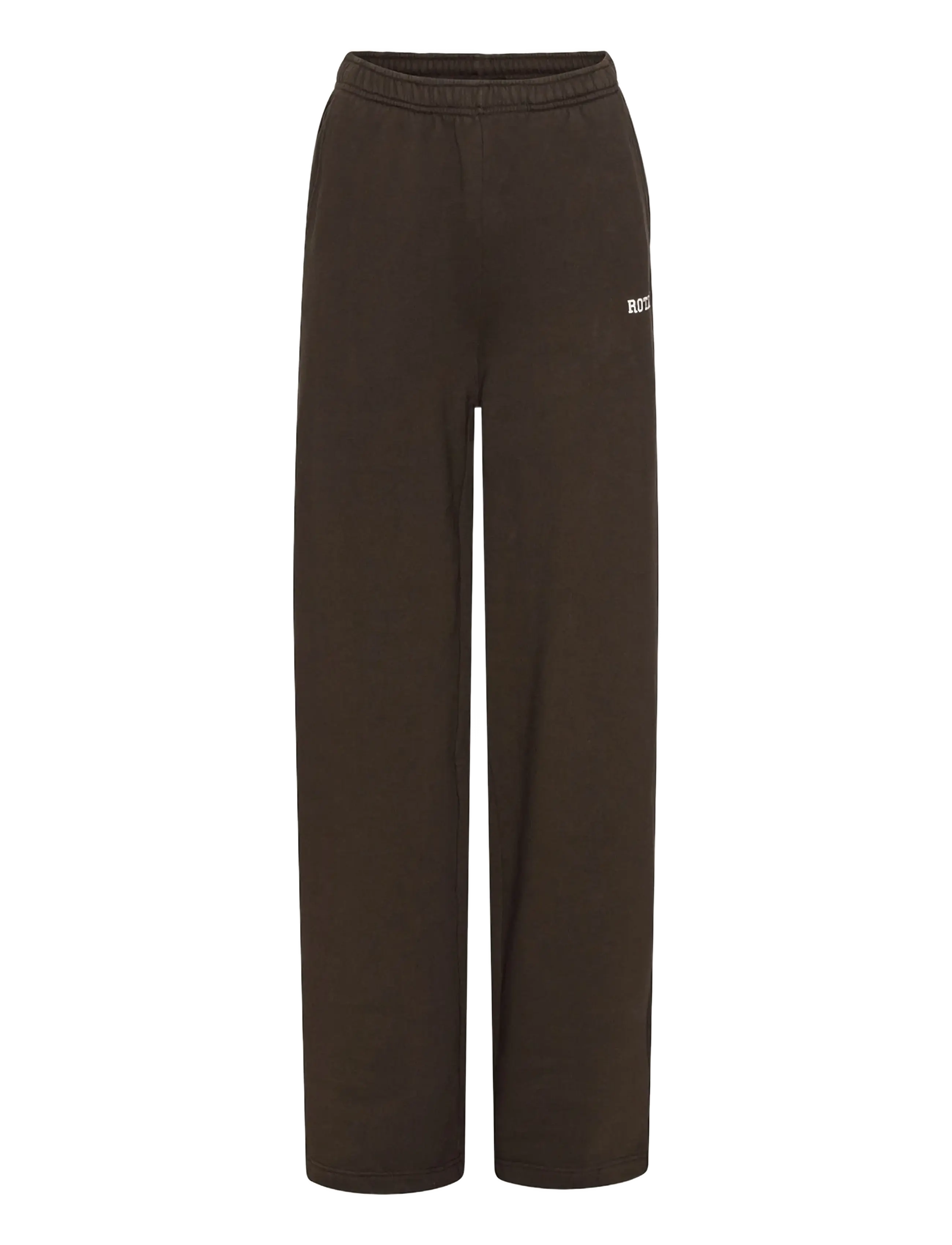 ROTATE Birger Christensen HEAVY STRAIGHT SWEATPANTS - Neue Mode - MOLÉ / brown