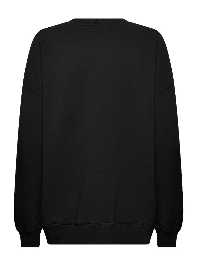 ROTATE Birger Christensen - Heavy Sweat Crewneck - sweatshirts & hoodies - black - 1