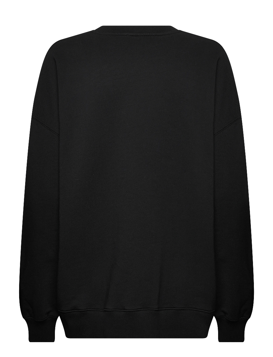 ROTATE Birger Christensen - Heavy Sweat Crewneck - sweatshirts & hoodies - black - 2