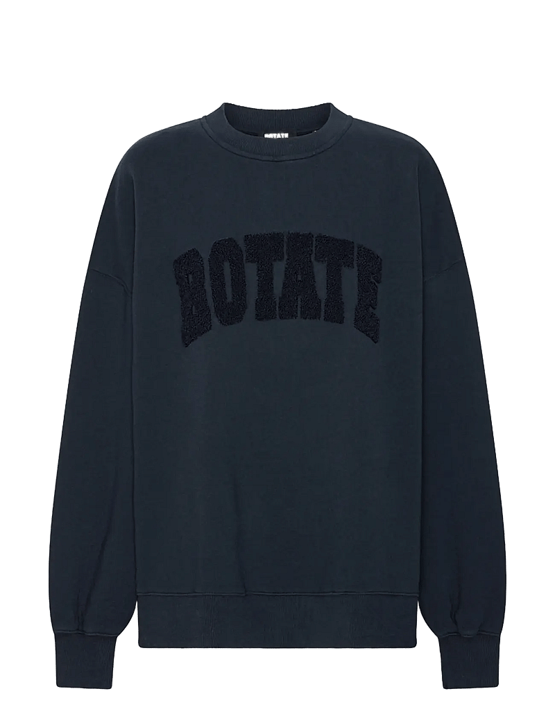 ROTATE Birger Christensen - HEAVY SWEAT CREWNECK - sweatshirts & hoodies - sky captain (dark blue) - 0
