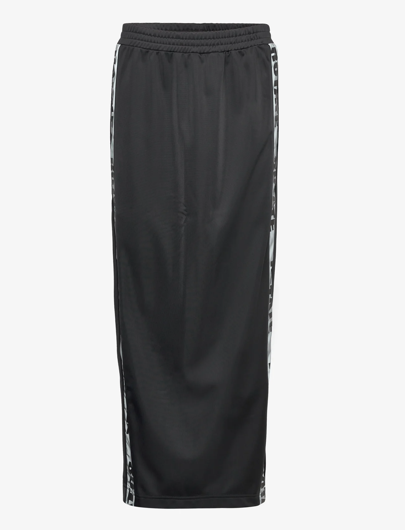 ROTATE Birger Christensen - Maxi Straight Slit Skirt - maxi skirts - black - 0