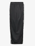 Maxi Straight Slit Skirt - BLACK