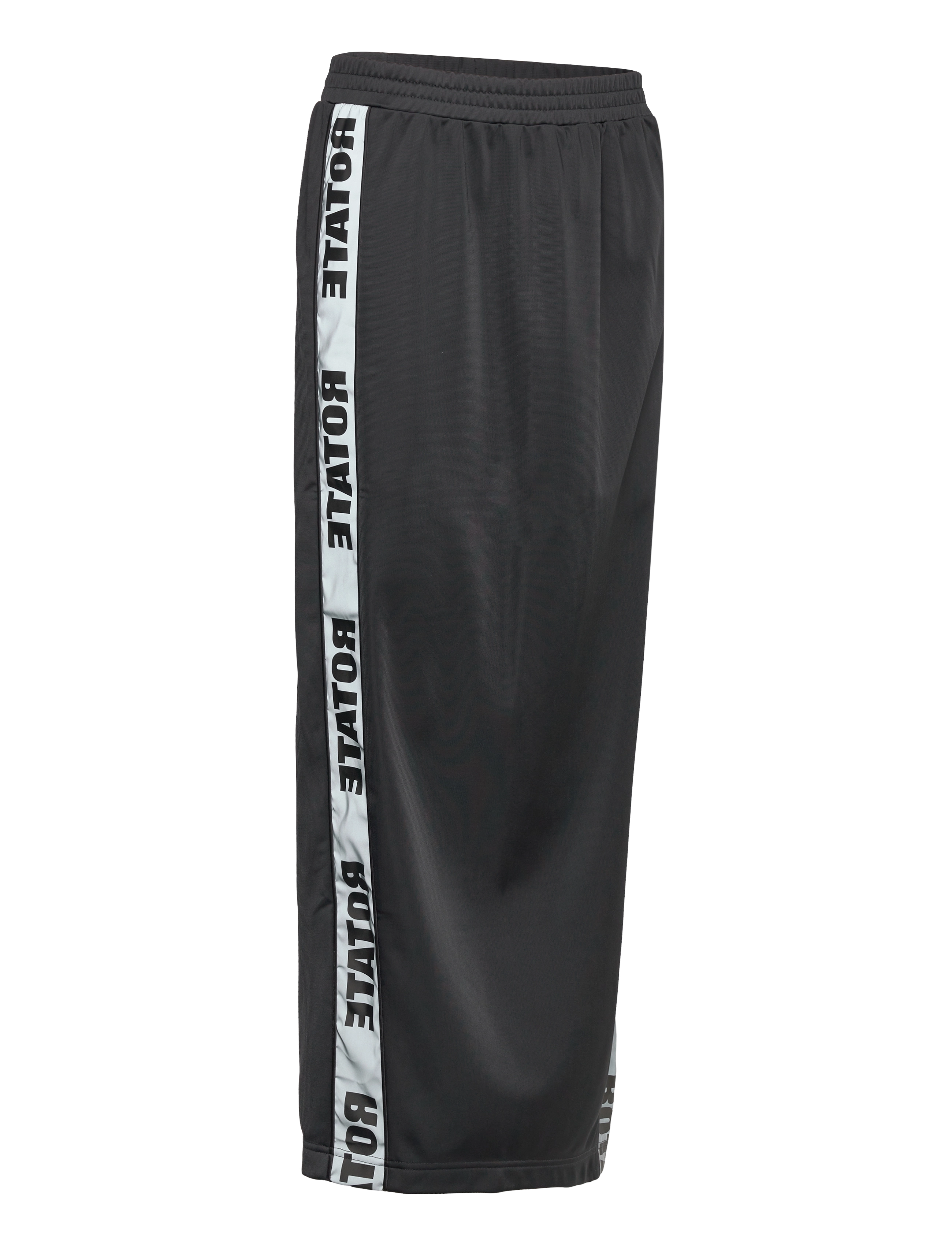ROTATE Birger Christensen - Maxi Straight Slit Skirt - maxi nederdele - black - 3