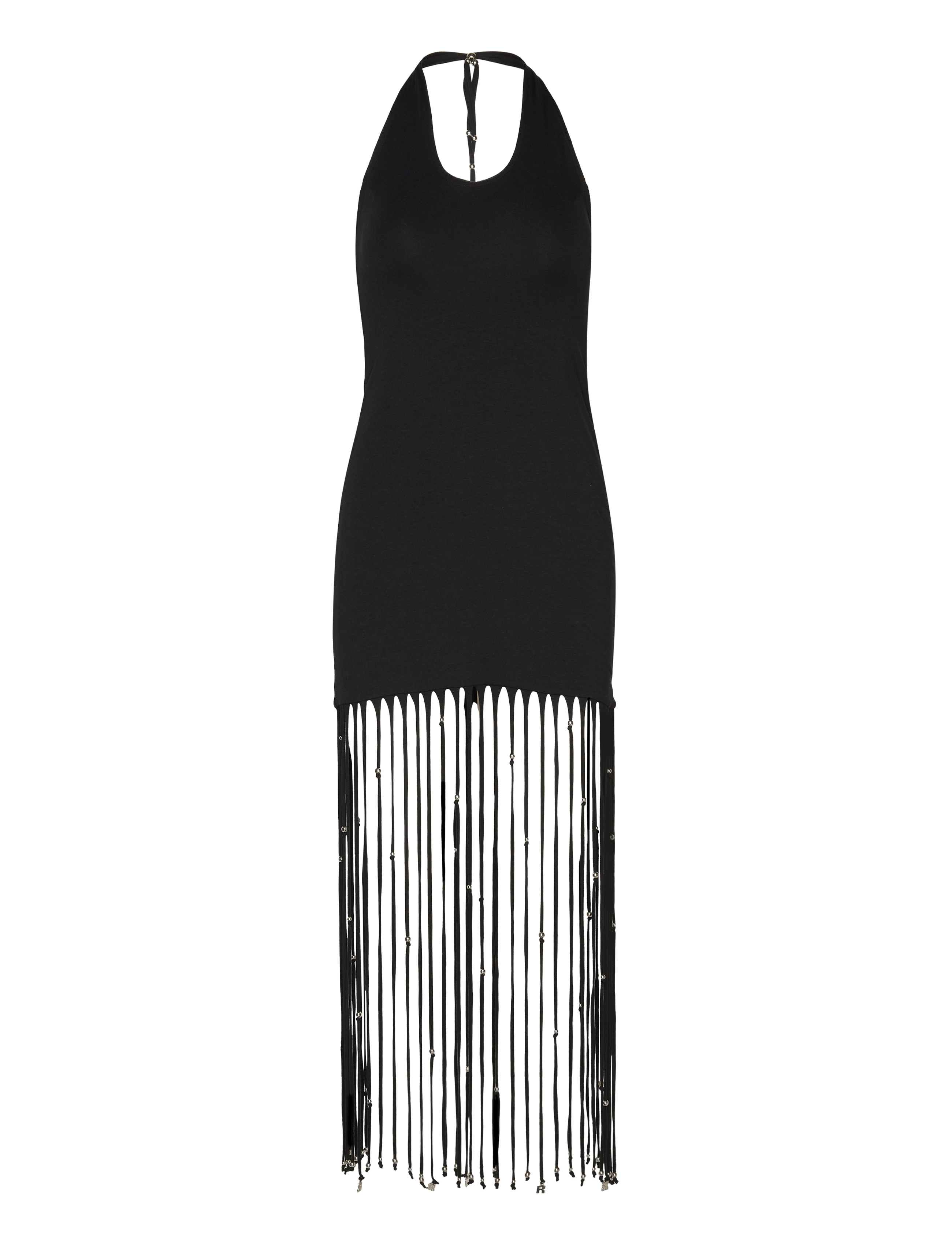 ROTATE Birger Christensen - Light Jersey Maxi Dress - sommerkjoler - black - 0
