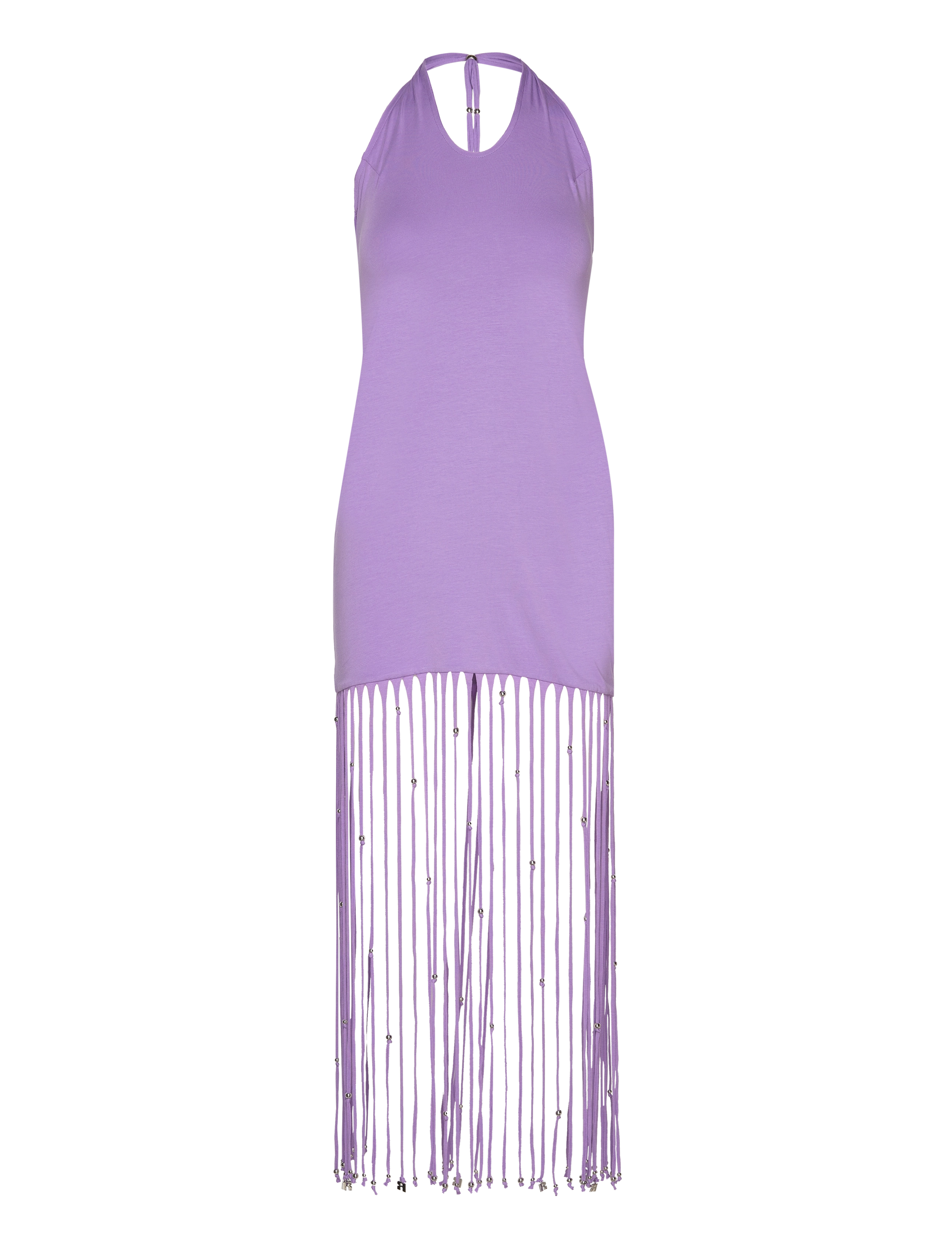 ROTATE Birger Christensen Light Jersey Maxi Dress - ROTATE Birger Christensen - FAIRY WREN PURPLE / purple