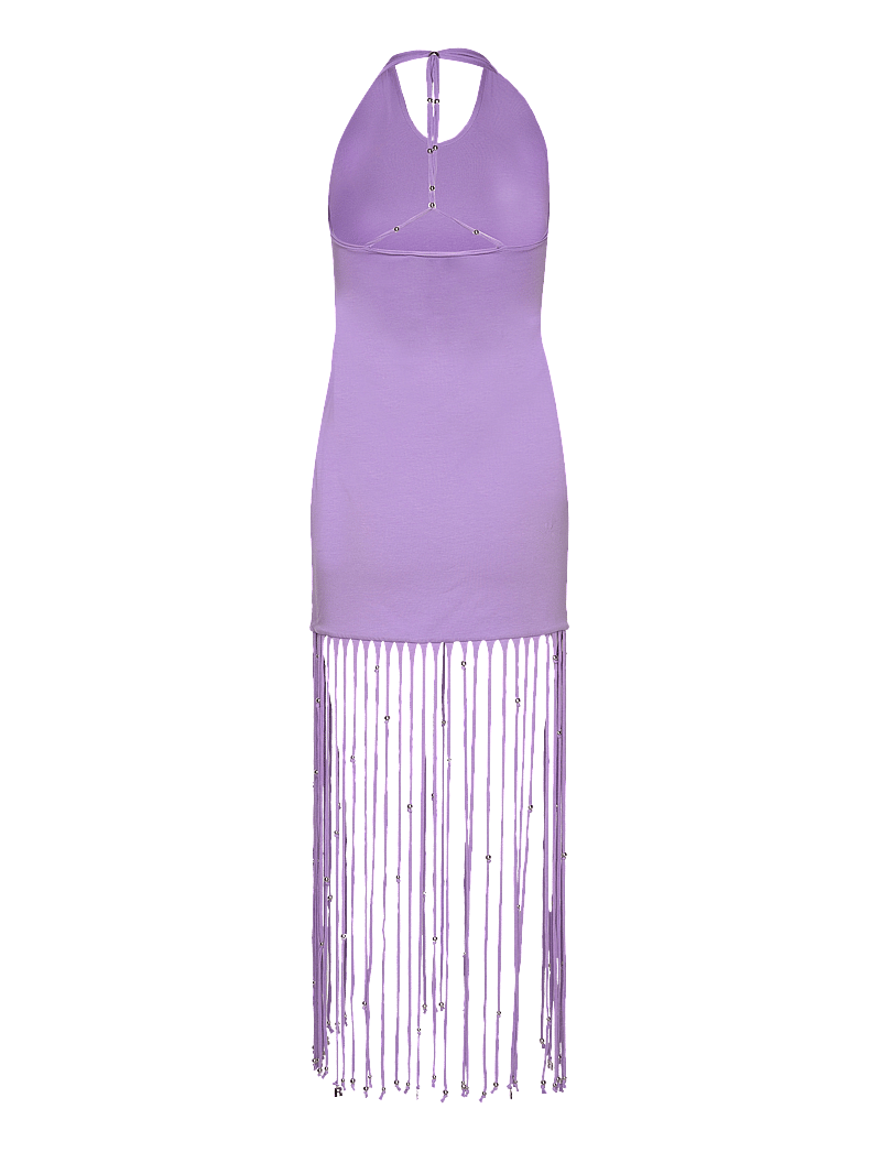 ROTATE Birger Christensen - Light Jersey Maxi Dress - t-shirtkjoler - fairy wren purple - 1