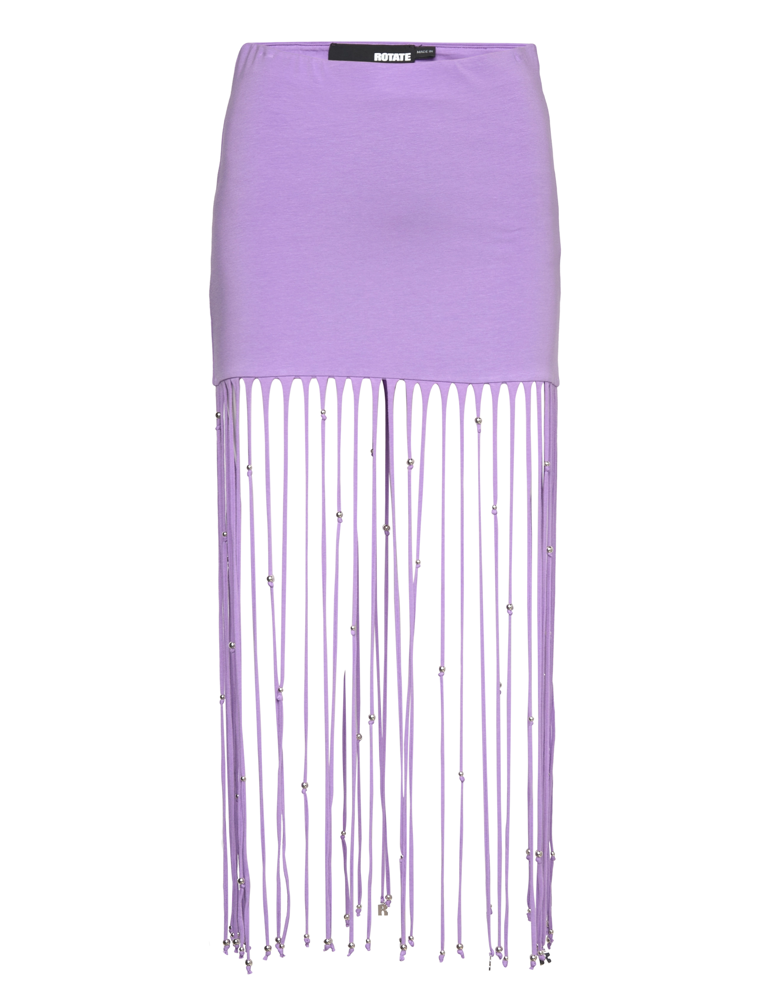 ROTATE Birger Christensen Light Jersey Maxi Skirt - ROTATE Birger Christensen - FAIRY WREN PURPLE / purple