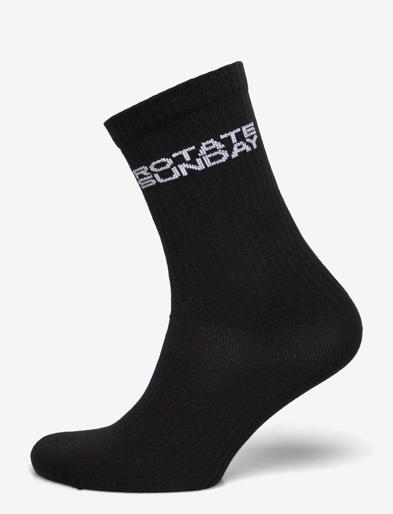 ROTATE Birger Christensen - Socks With Logo 2 Pack - black / bright white - 2