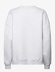 ROTATE Birger Christensen - Sweat Crewneck With Logo - hoodies - light grey melange - 1