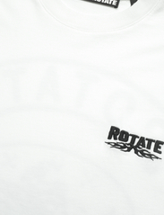 ROTATE Birger Christensen - Enzyme T-Shirt W. Logo - t-shirts & tops - bright white - 2