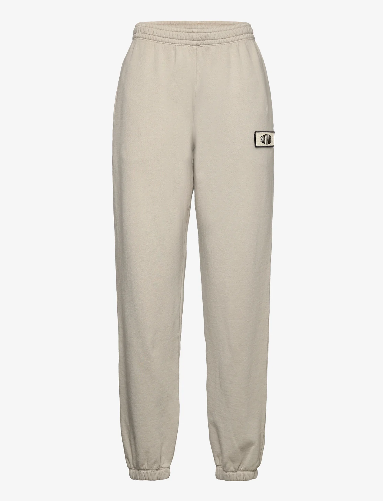 ROTATE Birger Christensen - Enzyme Wash Sweatpants - doły - oyster gray - 0