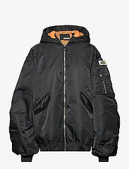ROTATE Birger Christensen - Oversized Bomber Jacket - light jackets - black - 0