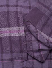 ROTATE Birger Christensen - Flannel Oversized Shirt - sievietēm - vintage violet comb. - 7