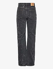 ROTATE Birger Christensen - Washed Twill Jeans - sirge säärega teksad - acid washed black - 1