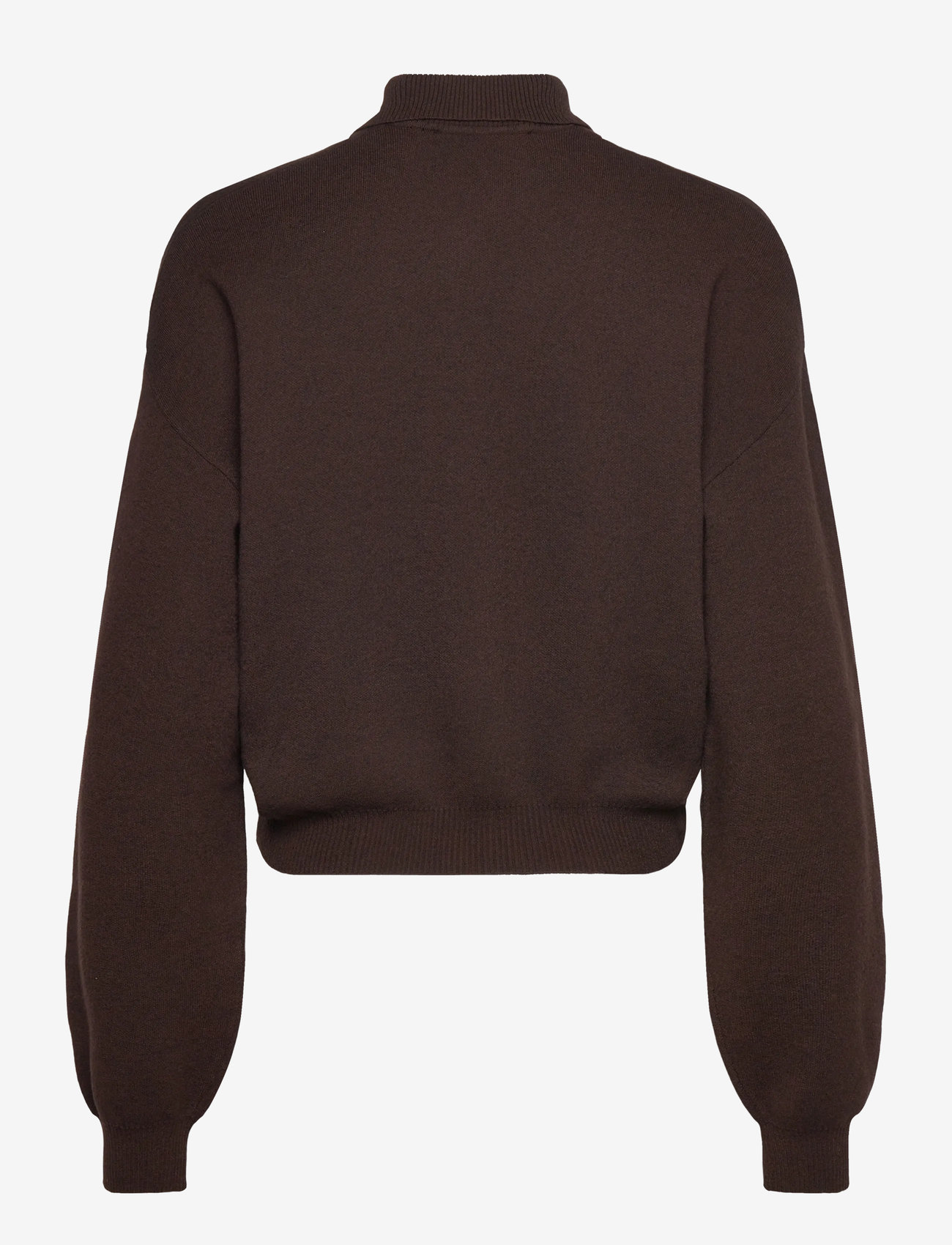 ROTATE Birger Christensen - SLINKY KNIT POLO - pikéer - molÉ - 2