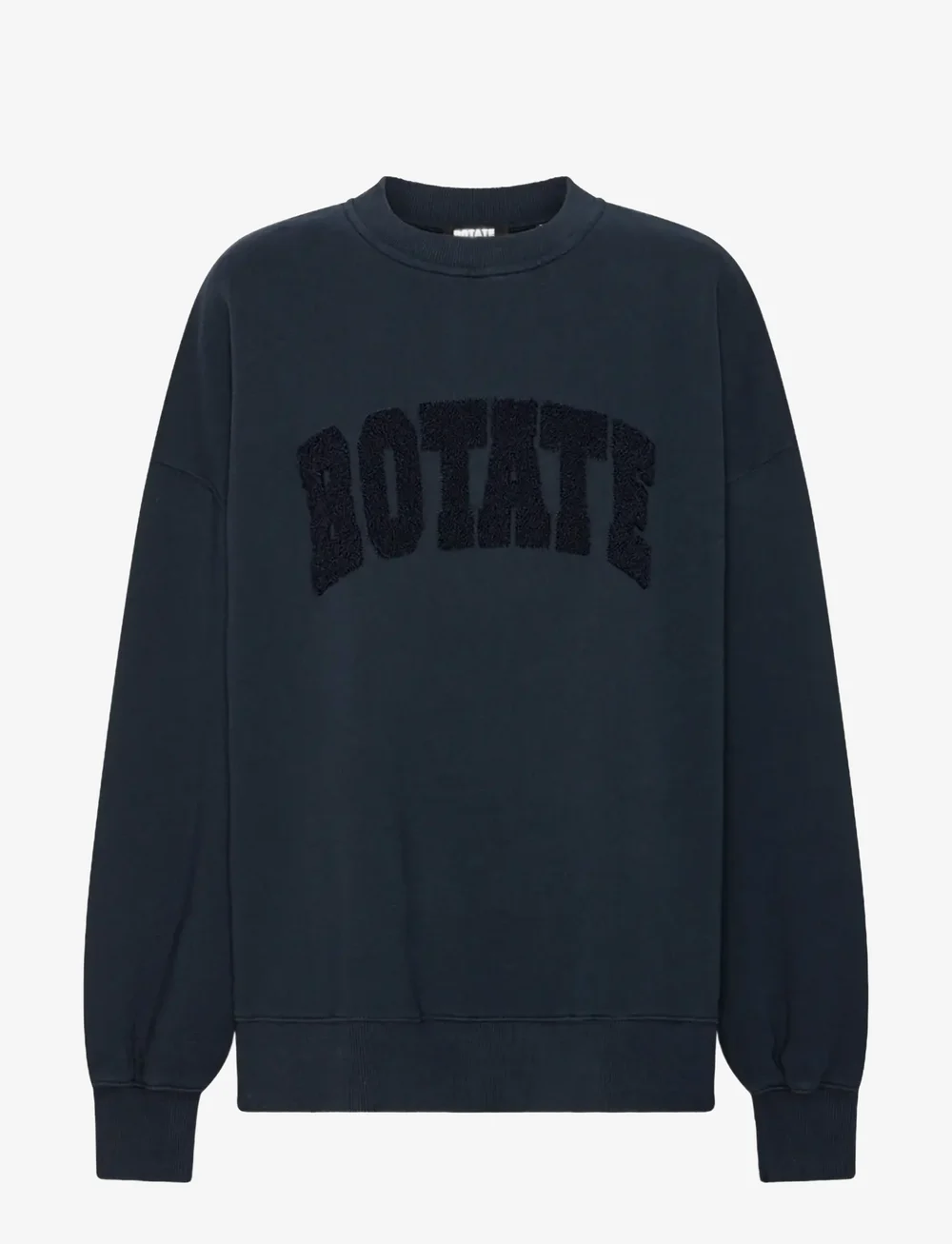 ROTATE Birger Christensen - HEAVY SWEAT CREWNECK - mode trends - sky captain (dark blue) - 0