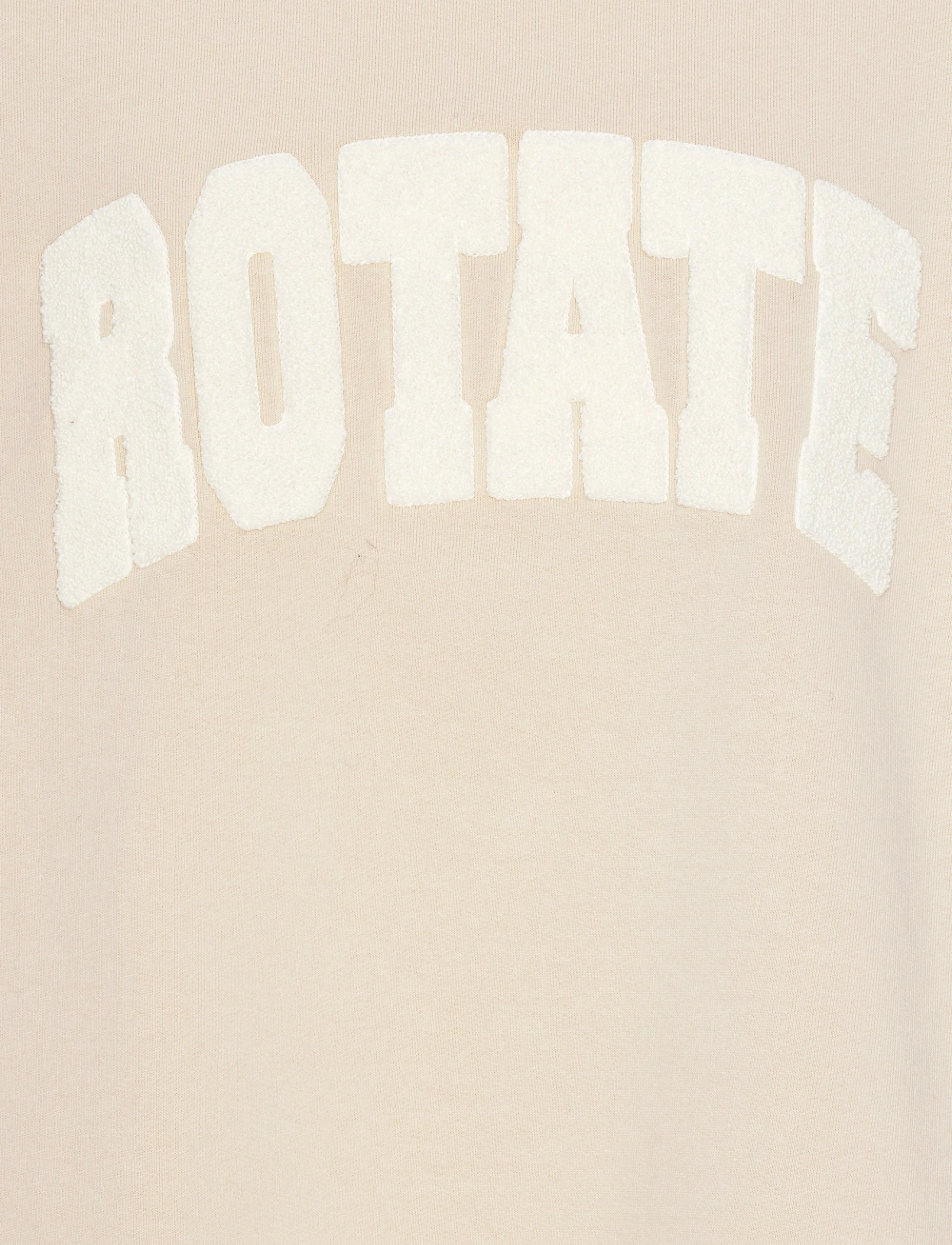 ROTATE Birger Christensen - HEAVY SWEAT CREWNECK - peysur - cement - 2