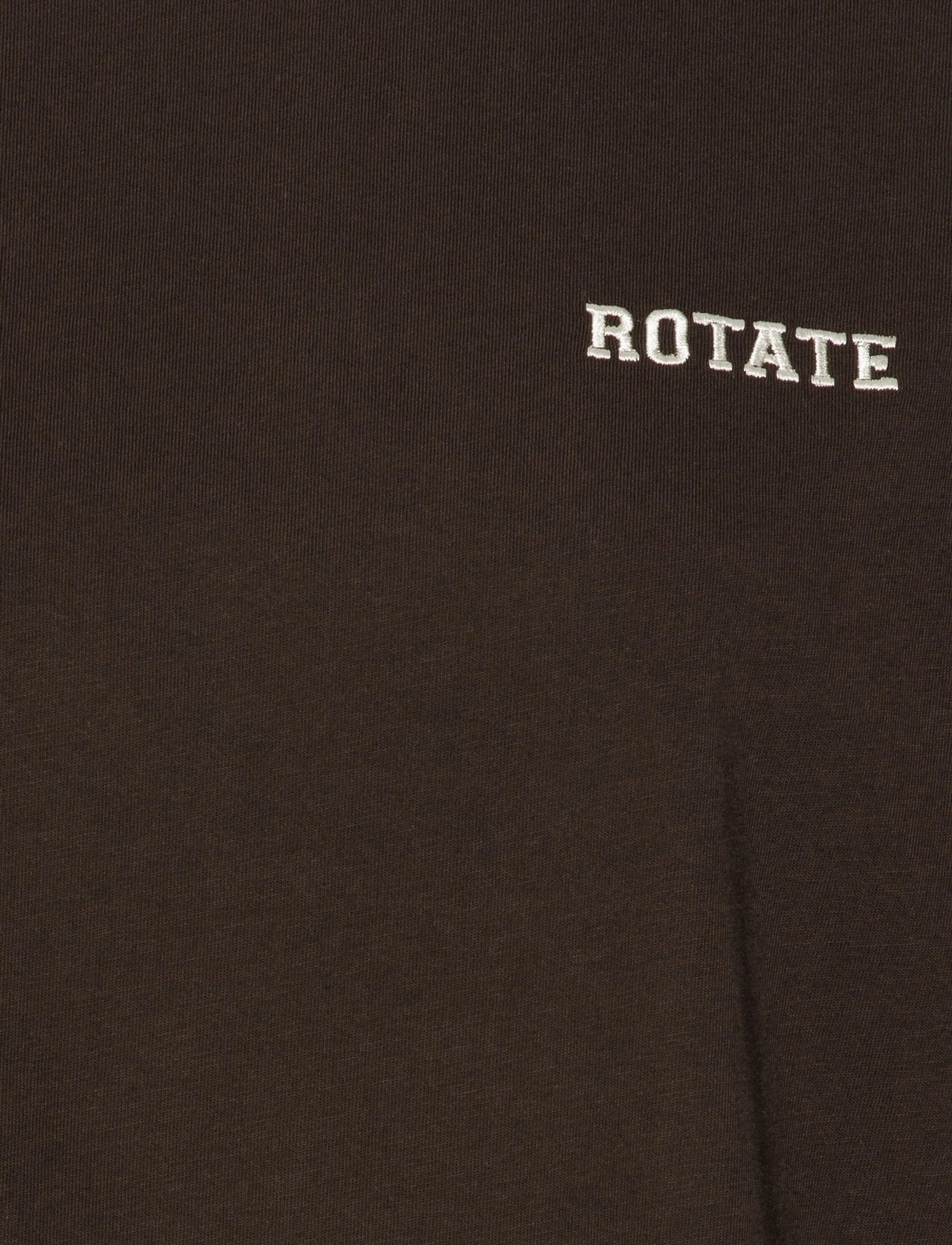 ROTATE Birger Christensen - JERSEY OVERSIZED T-SHIRT - molÉ - 2