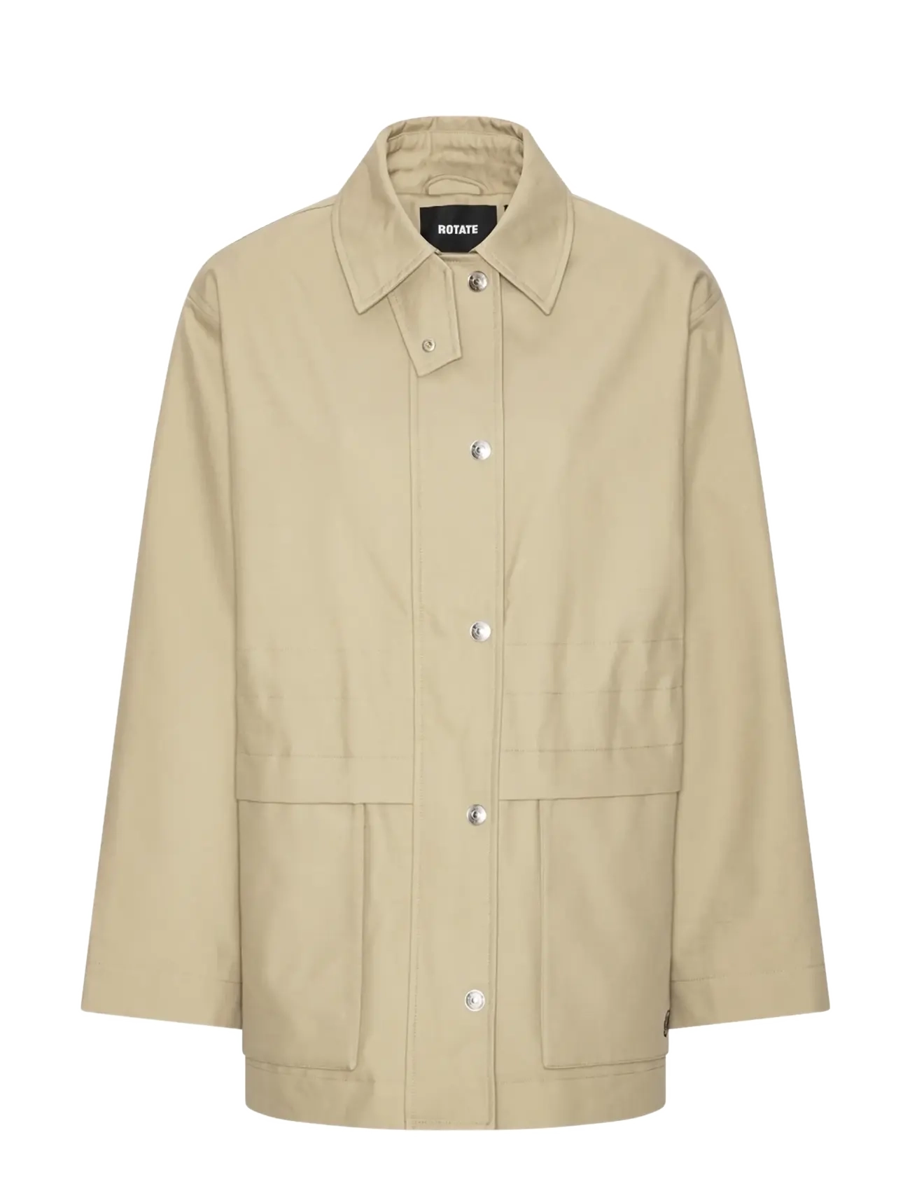 ROTATE Birger Christensen HEAVY TWILL JACKET - Utilityjackor - CORNSTALK / beige