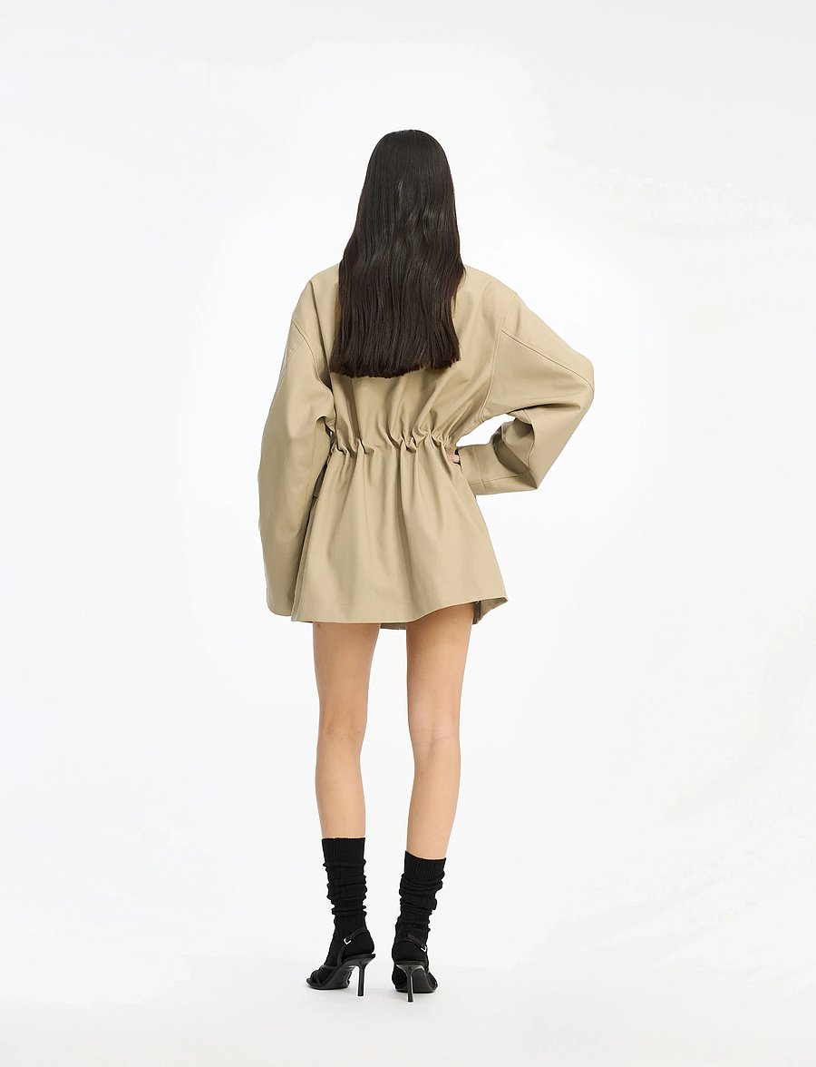 ROTATE Birger Christensen - HEAVY TWILL JACKET - utility-jacken - cornstalk - 3