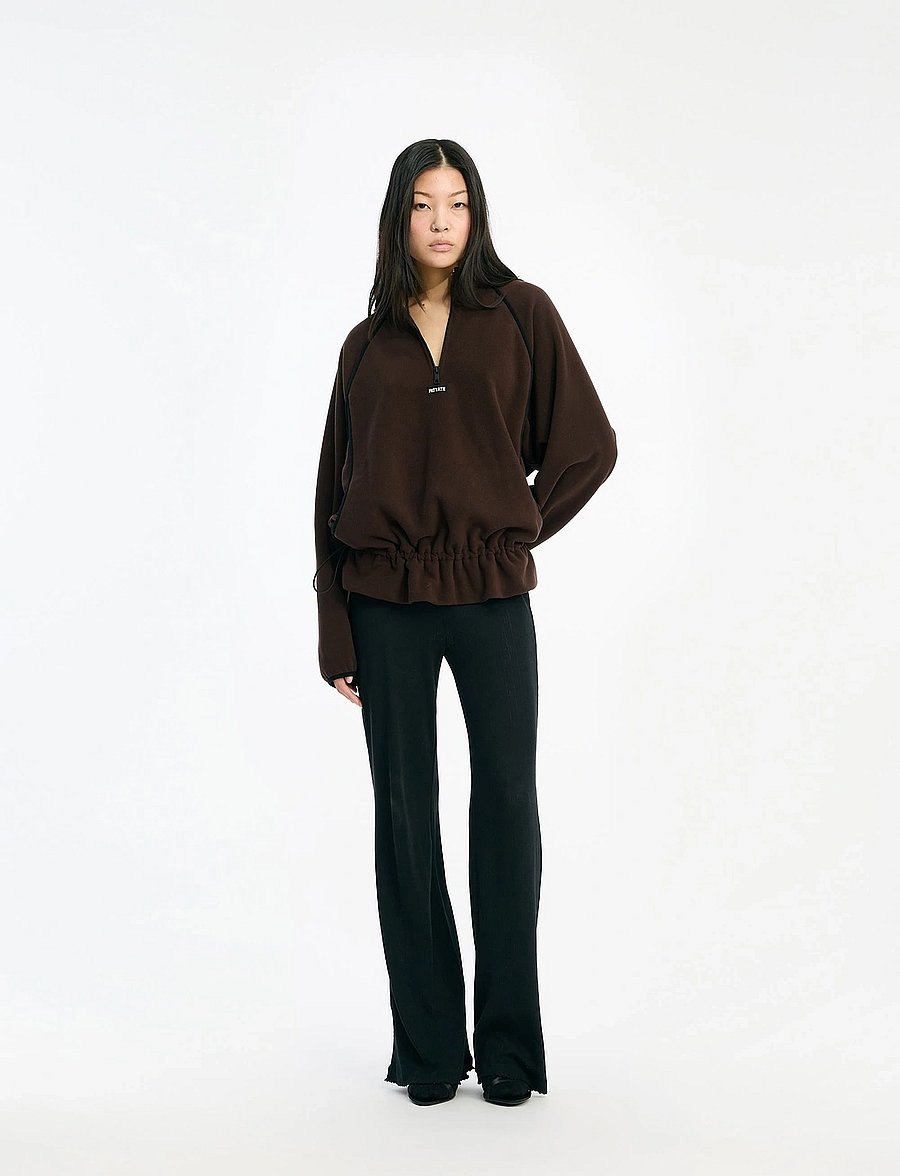 ROTATE Birger Christensen - Fleece Half Zip Jacket - molÉ - 0