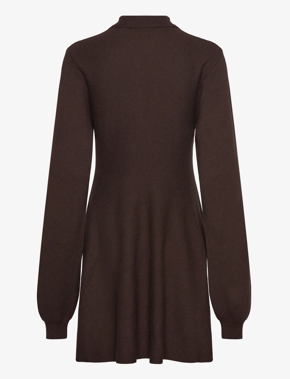 ROTATE Birger Christensen - Slinky Knit Polo Dress - strikkjoler - molÉ - 2