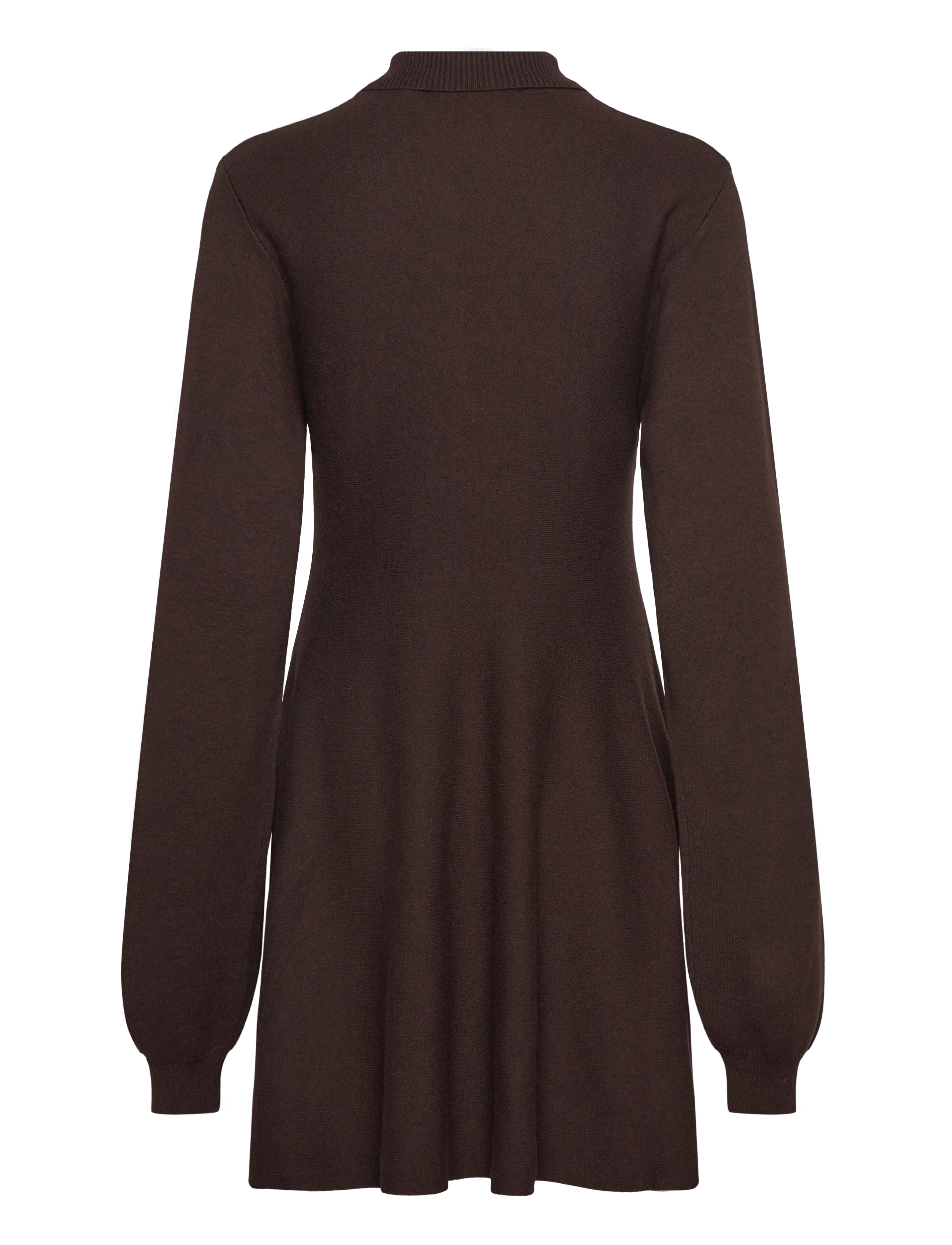 ROTATE Birger Christensen - Slinky Knit Polo Dress - midi dresses - molÉ - 2