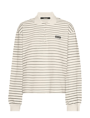 Pique longsleeve polo