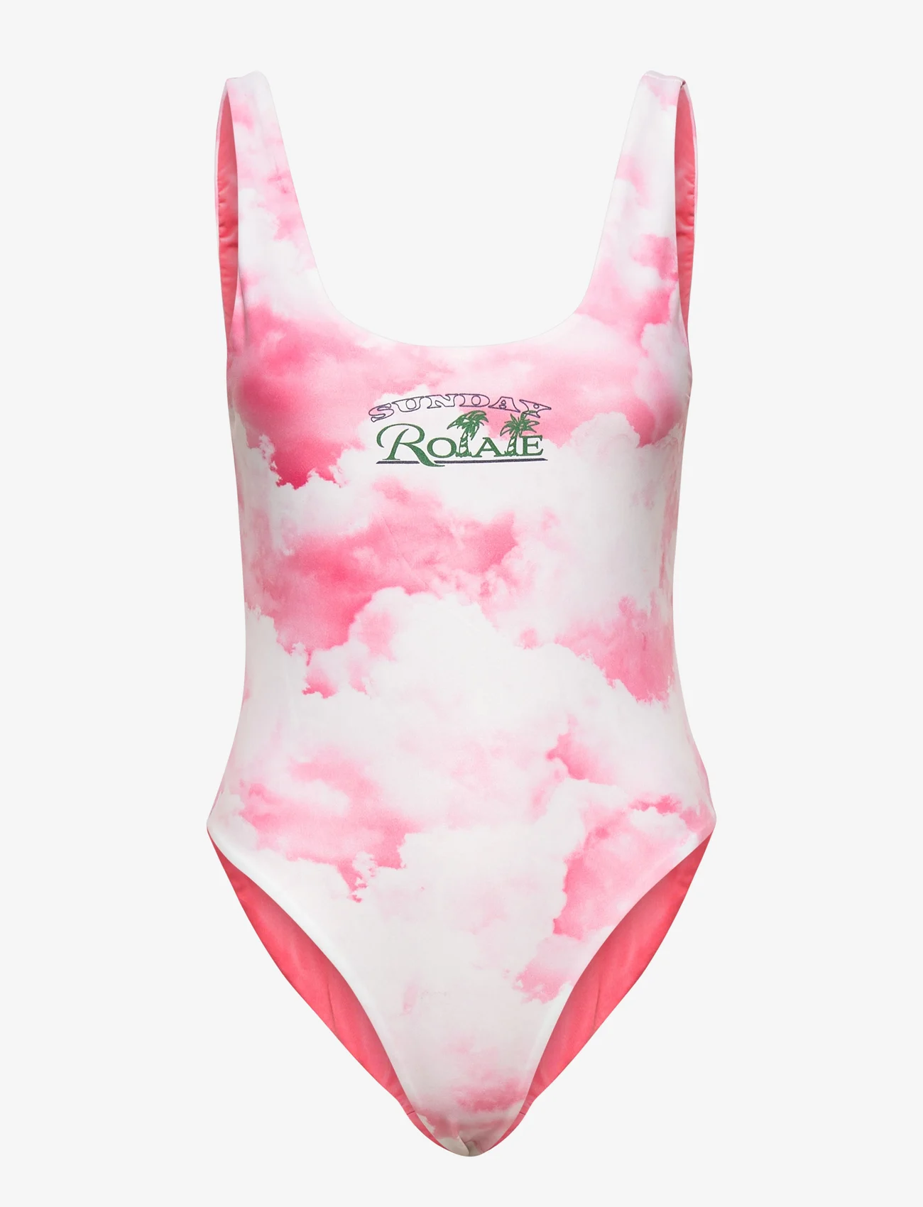 ROTATE Birger Christensen - Cismione Bathing Suit - sievietēm - begonia pink comb. - 0