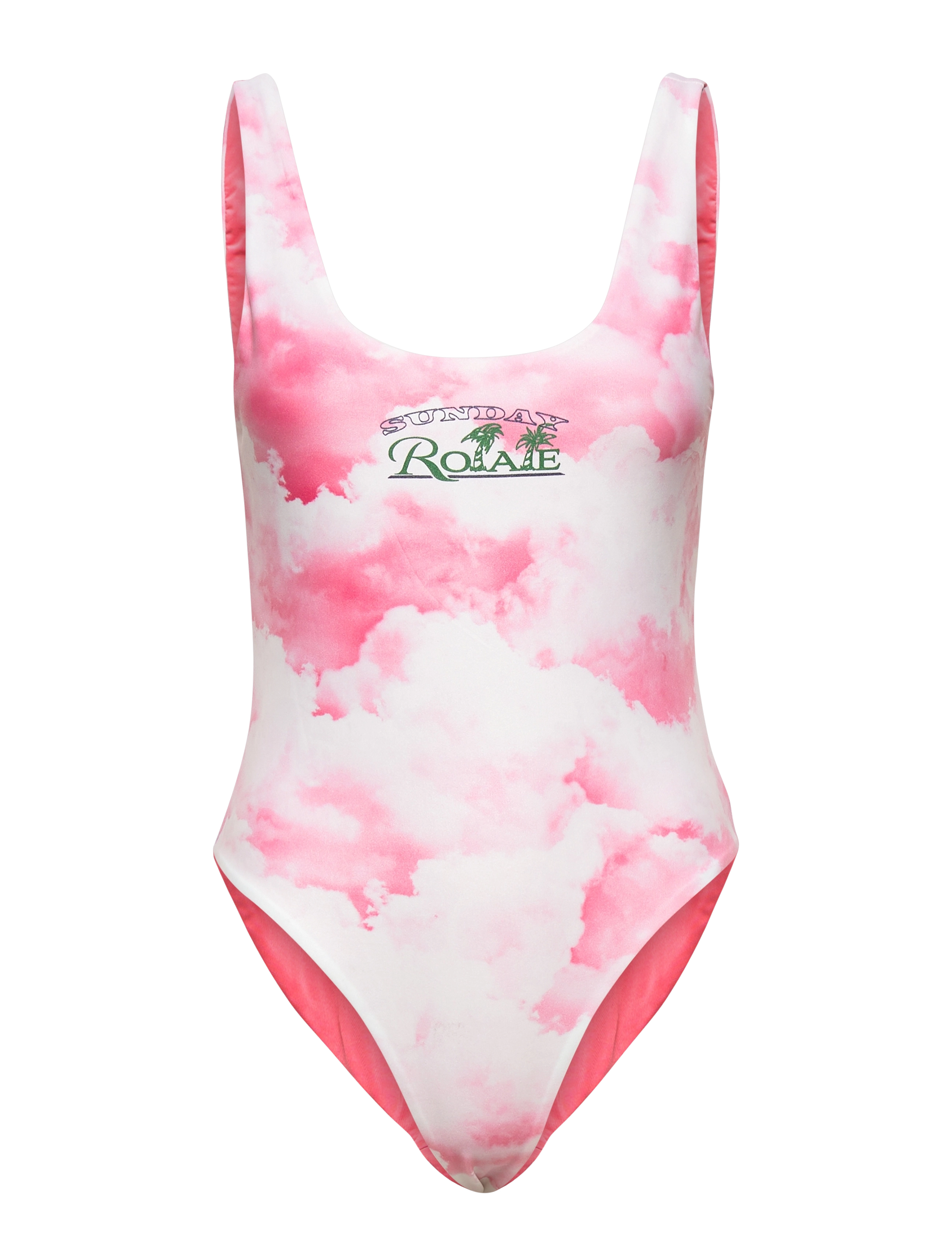 ROTATE Birger Christensen Cismione Bathing Suit - Baddräkter - BEGONIA PINK COMB. / multi