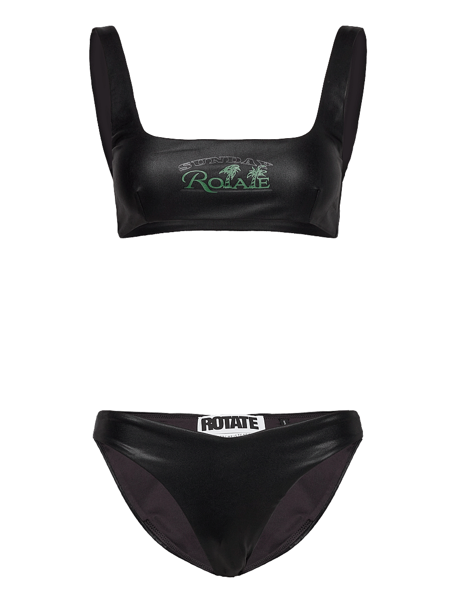 ROTATE Birger Christensen - Pearla Bikini - bikinio komplektai - black - 0