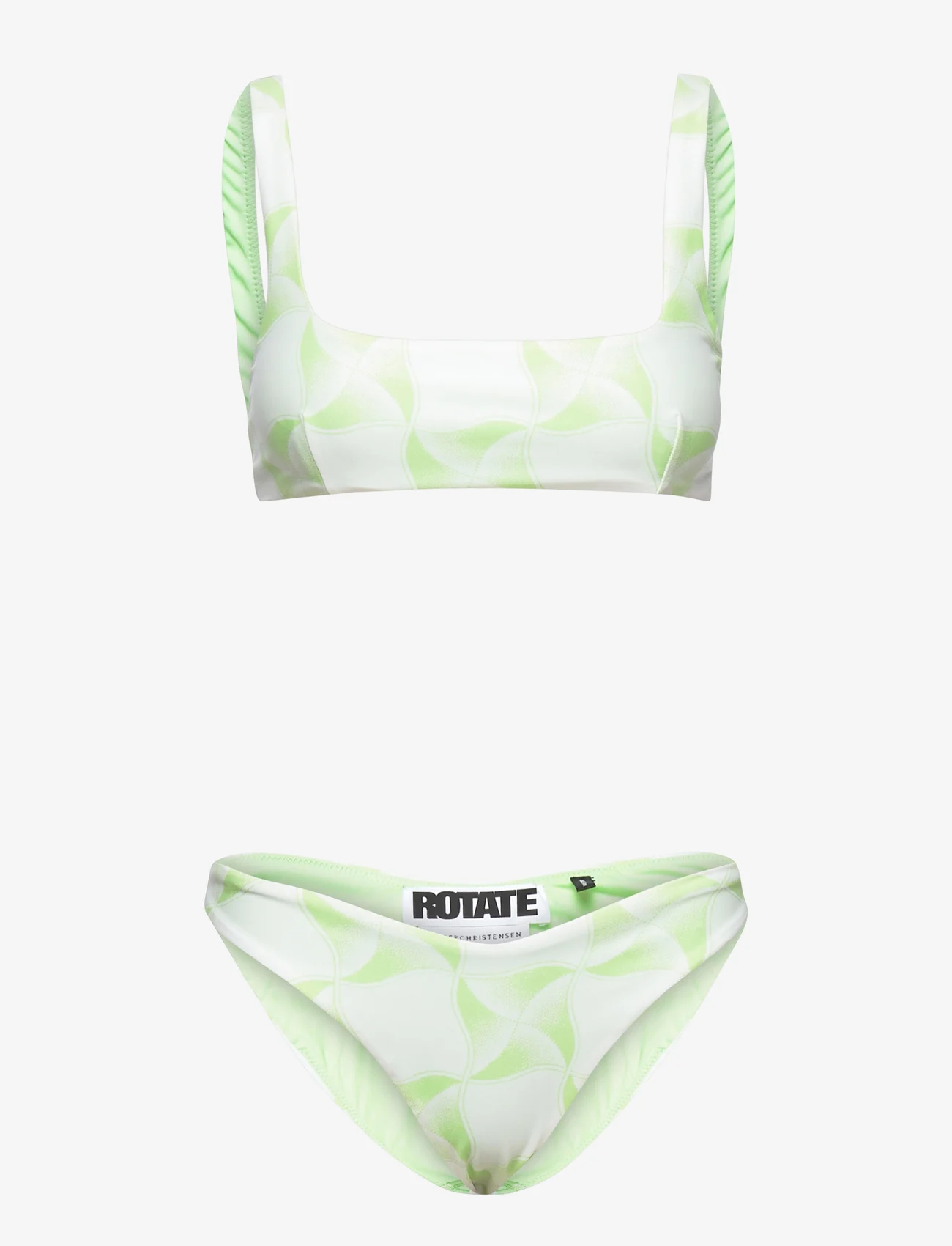 ROTATE Birger Christensen - Pearla Bikini - bikini sets - paradise green comb. - 0