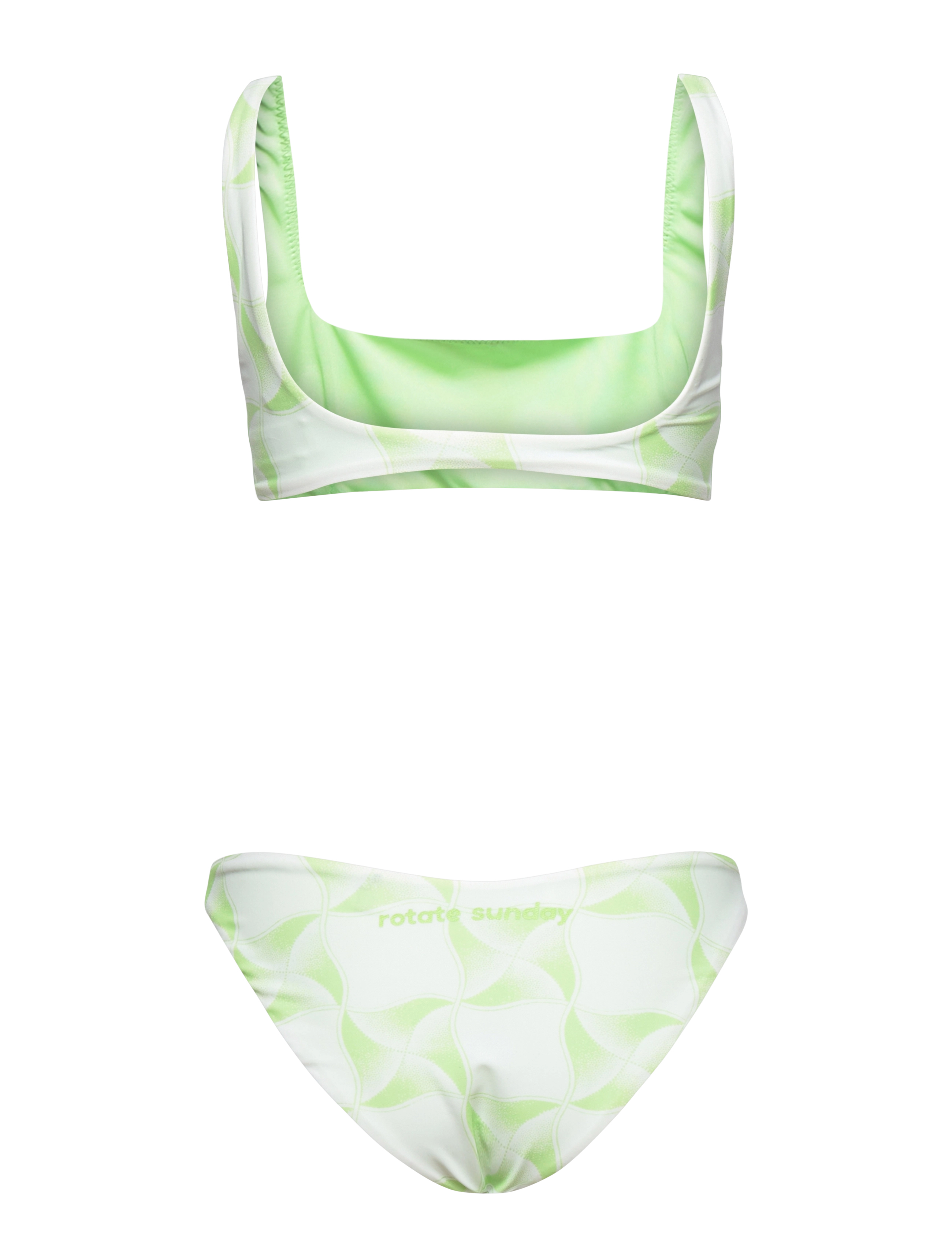 ROTATE Birger Christensen - Pearla Bikini - bikini sæt - paradise green comb. - 1