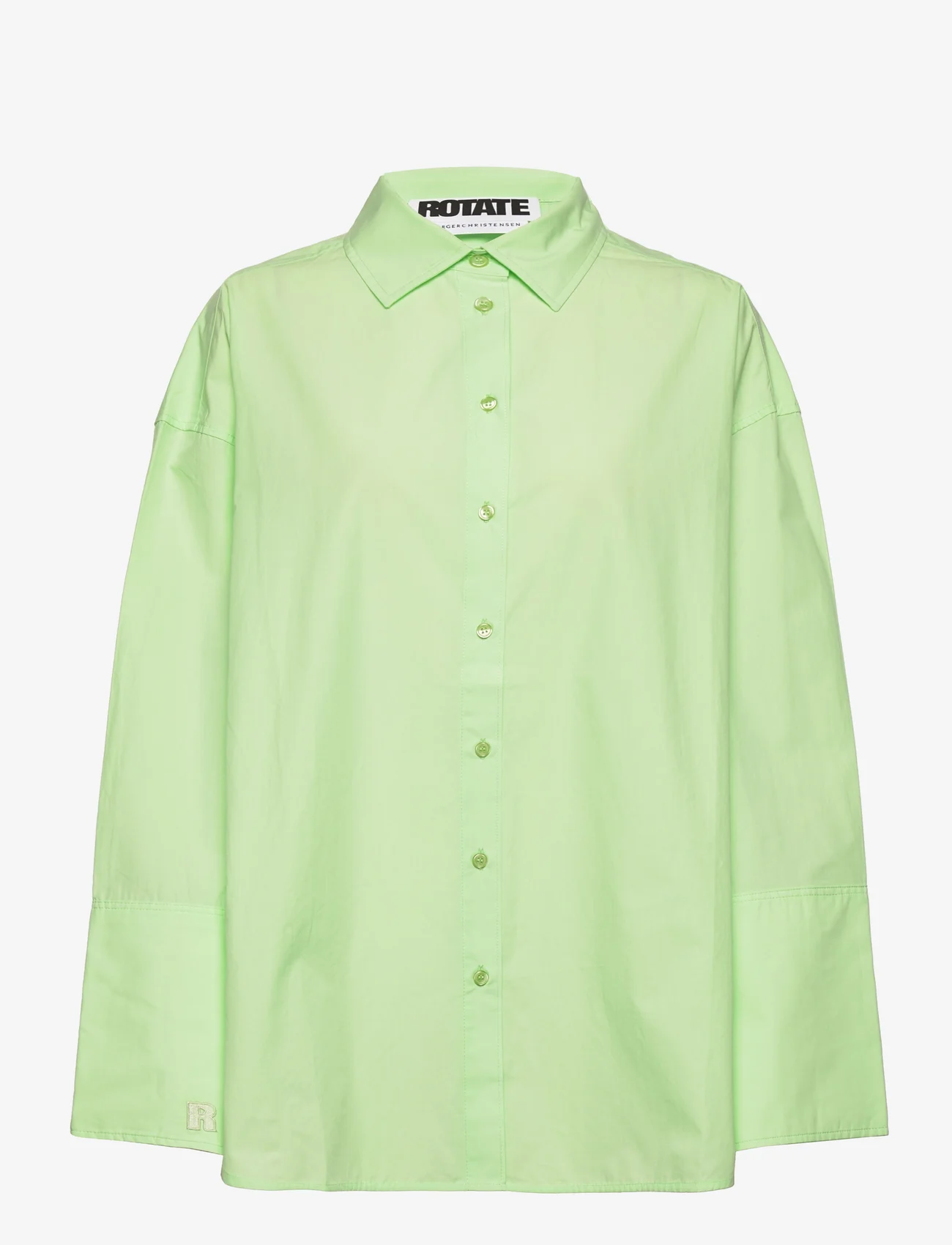 ROTATE Birger Christensen - Lipy Shirt - langärmlige hemden - paradise green - 0