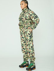 ROTATE Birger Christensen - Danica Sweatpants - bukser med brede ben - olivine combination - 3