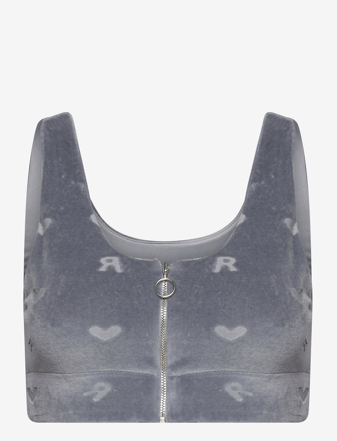 ROTATE Birger Christensen - Kelly Top - crop tops - quarry - 1