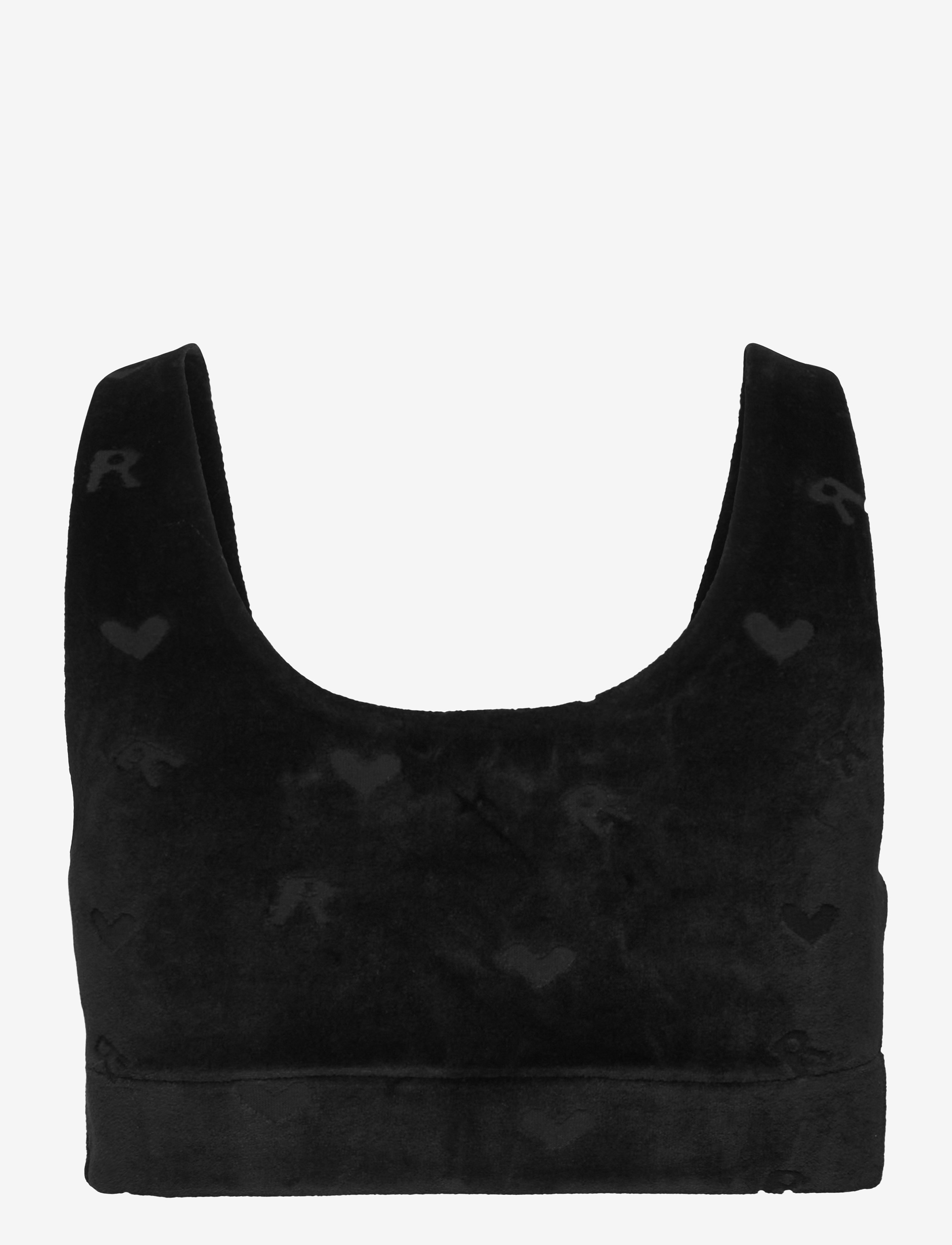 ROTATE Birger Christensen - Kelly Top - crop tops - black - 2
