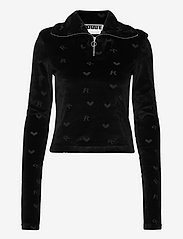 ROTATE Birger Christensen - Mona Top - hoodies - black - 0