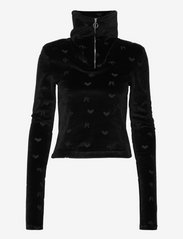 ROTATE Birger Christensen - Mona Top - hoodies - black - 2